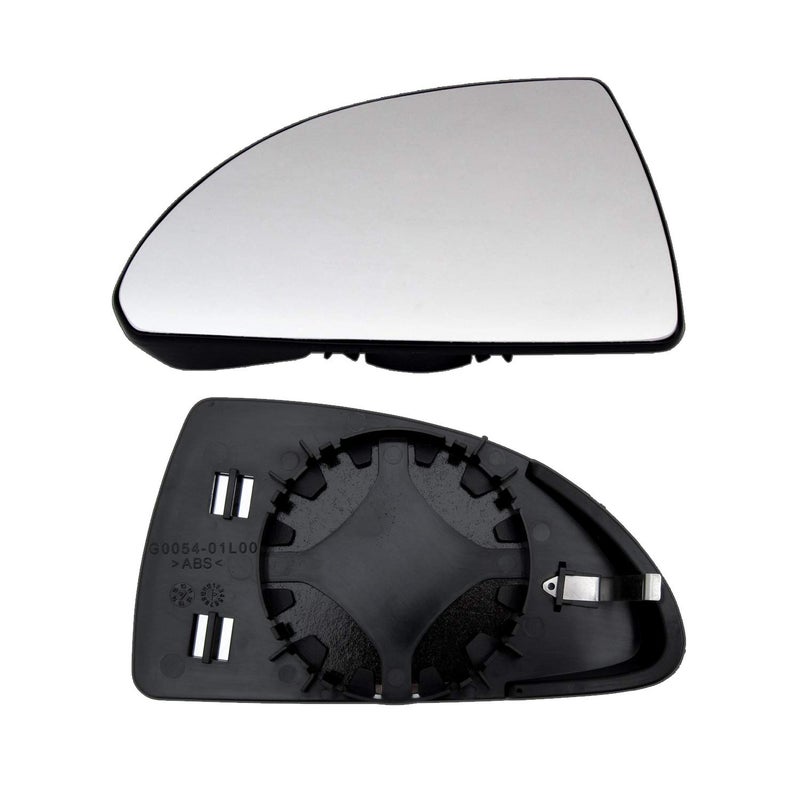 Rugged TUFF Driver Side Mirror Glass Replacement For 2006-2013 Chevrolet Impala, 2014-2016 Impala Limited Left Door Mirrors with Backing Plate 89046151 88894540 GM1324117 - Image 4